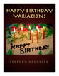 Happy Birthday Variations piano sheet music cover